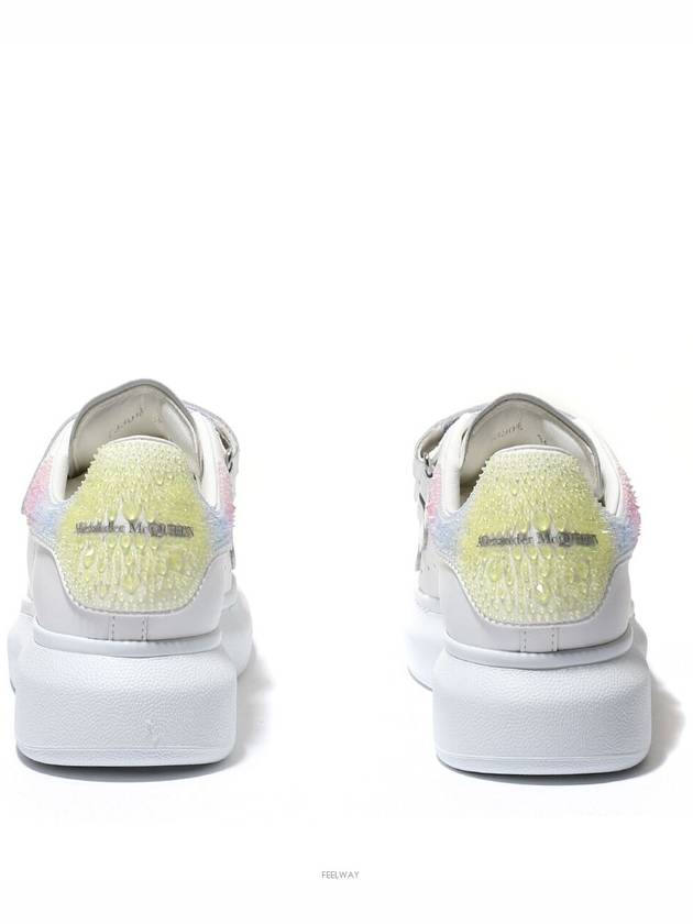 Velcro Leather Low Top Sneakers White - ALEXANDER MCQUEEN - BALAAN 7