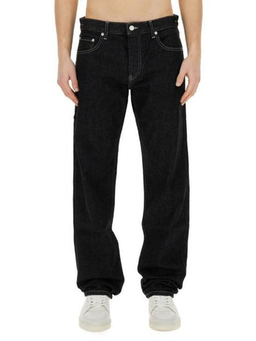 Denim Straight Pants N09DM201 VJJ DENIM - HELMUT LANG - BALAAN 1