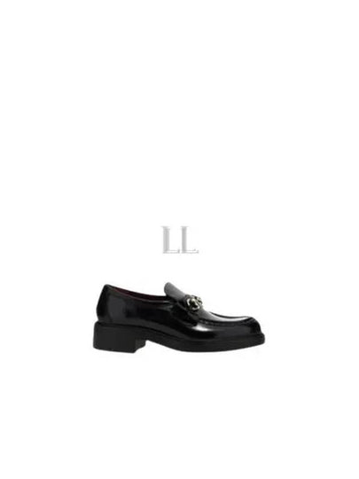 Horsebit Leather Loafer Black - GUCCI - BALAAN 2