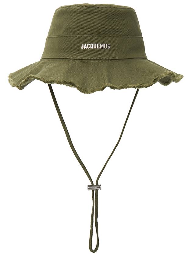 Le Bob Artichaut Cotton Bucket Hat Khaki - JACQUEMUS - BALAAN 7