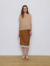 mild sheer vloume skirt brown - KILHOUETTE - BALAAN 2