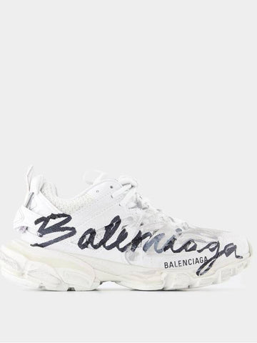 Track Sneakers - Balenciaga - Synthetic - White/Black - BALENCIAGA - BALAAN 1