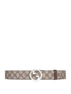 GG Supreme Two-tone Belt Beige - GUCCI - BALAAN 2