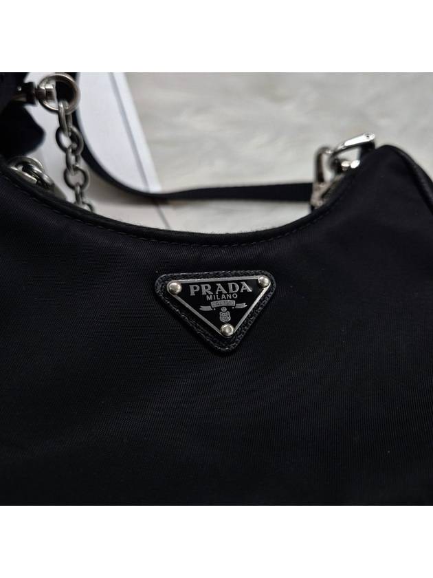 Nylon re edition chain mini hobo bag cross 1TT122 - PRADA - BALAAN 5