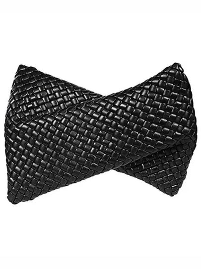 Intrecciato Clutch Bag Black - BOTTEGA VENETA - BALAAN 2