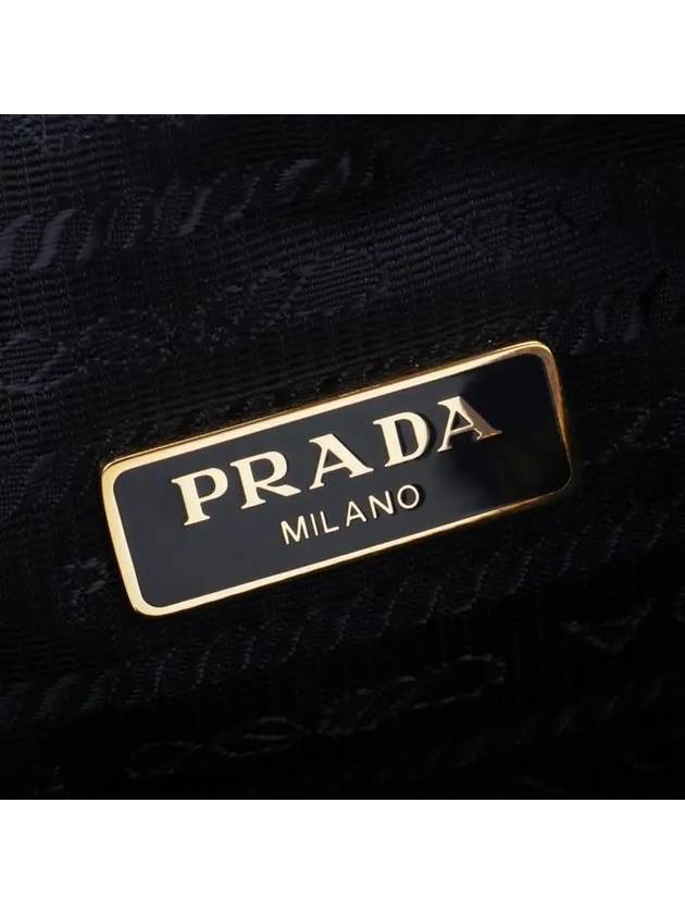 Re-Edition Saffiano Leather Mini Bag Black - PRADA - BALAAN 7