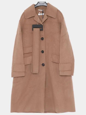 Carla belted wool women s coat 2429016053 001 - MAX MARA - BALAAN 1