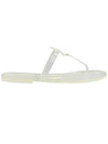 Mini Miller Jelly Flip Flops White - TORY BURCH - BALAAN 3