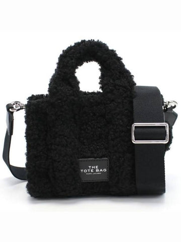 The Teddy Mini Tote Bag Black - MARC JACOBS - BALAAN 1