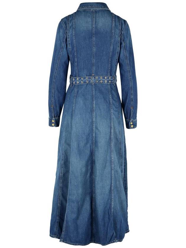 Ganni Blue Denim Dress - GANNI - BALAAN 3