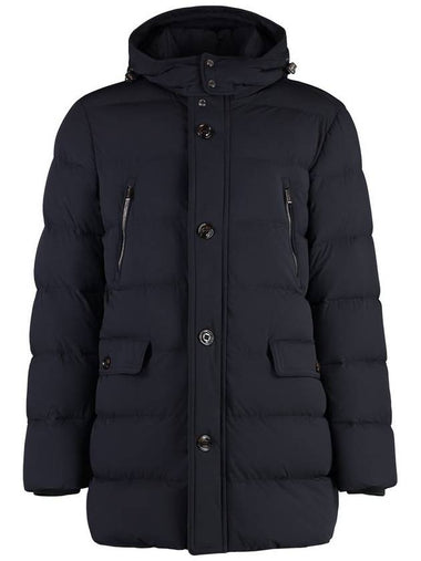 Moorer Gorner Hooded Techno Fabric Down Jacket - MOORER - BALAAN 1