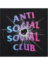 Tearless Hood Black - ANTI SOCIAL SOCIAL CLUB - BALAAN.