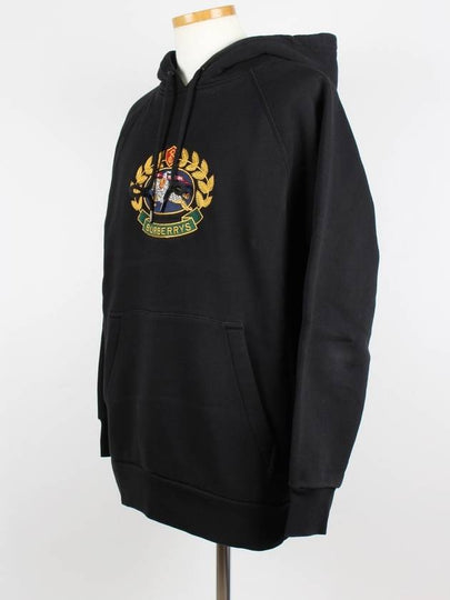 embroidered hoodie M - BURBERRY - BALAAN 2