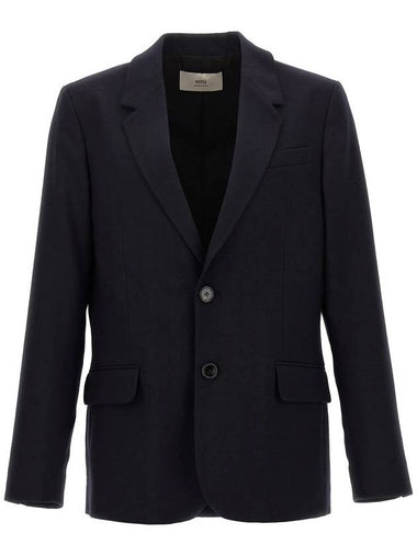 AMI PARIS CLASSIC TWO BUTTONS JACKET - AMI - BALAAN 1