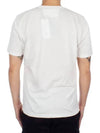 Graphic Logo Print Short Sleeve T-Shirt White - CP COMPANY - BALAAN 5