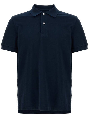 Tom Ford Piqué Polo Shirt - TOM FORD - BALAAN 1