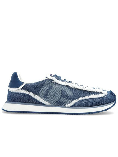 Dolce & Gabbana Sneakers DG Cushion, Women's, Navy Blue - DOLCE&GABBANA - BALAAN 1