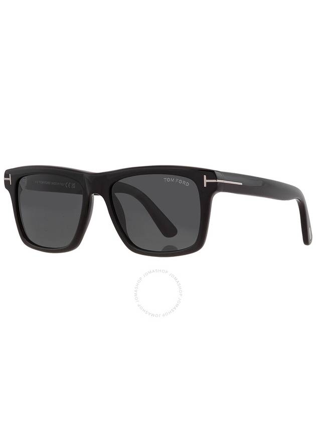 Tom Ford Buckley Smoke Square Men's Sunglasses FT0906-N 01A 56 - TOM FORD - BALAAN 3