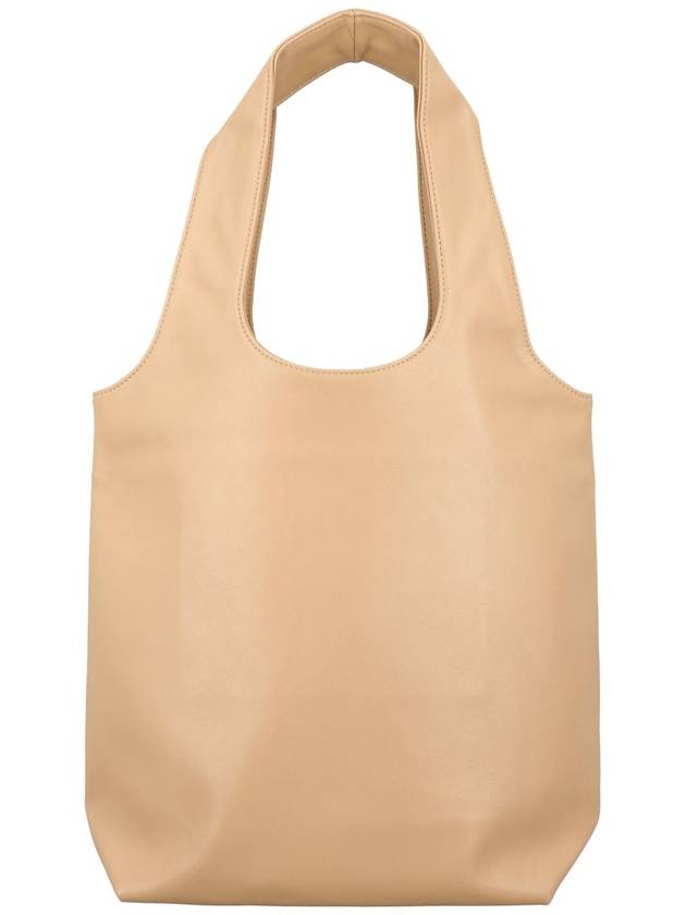 Ninon Small Recycled Leather Tote Bag Beige - A.P.C. - BALAAN 5