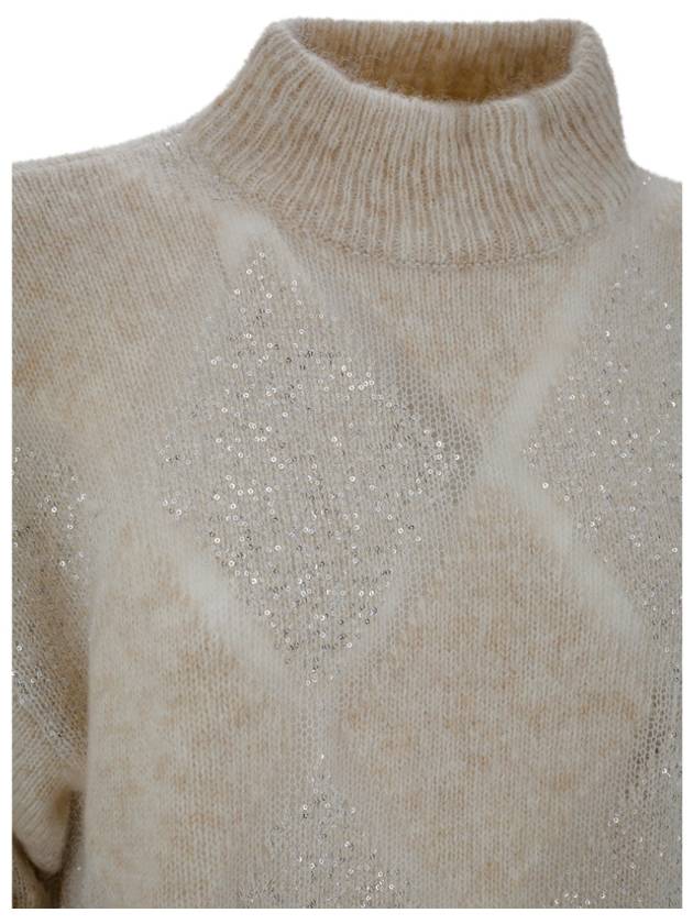 Sweater MCM518804CQK82 Beige - BRUNELLO CUCINELLI - BALAAN 3