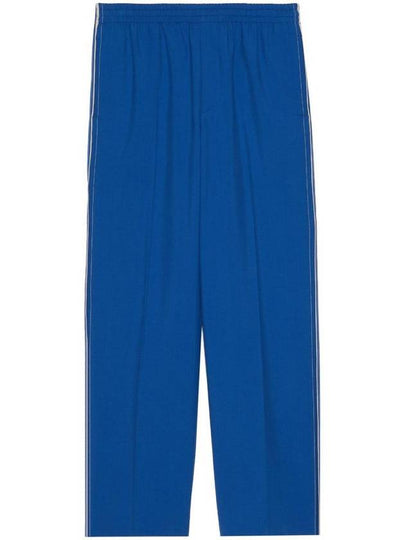 Interlocking G Wool Mohair Track Pants Blue - GUCCI - BALAAN 2