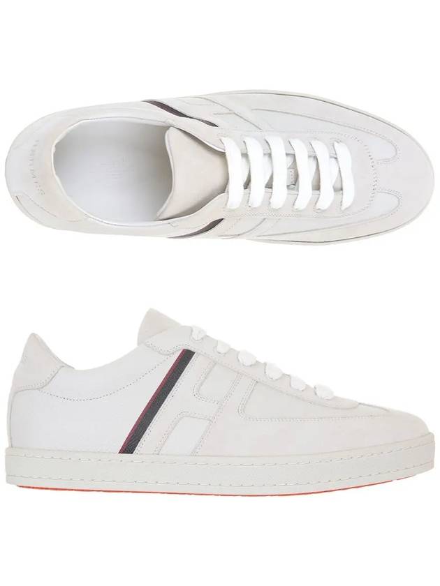 Boomerang Low-Top Sneakers Beige Glaze - HERMES - BALAAN 3