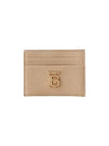 TB Grainy Leather Card Wallet Haute Beige - BURBERRY - BALAAN 2