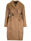 Greenc Belted Padding Camel - MAX MARA - BALAAN 1