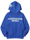 WDS x HARF ZIP HOODIE ROYAL BLUE - LIBERE - BALAAN 3