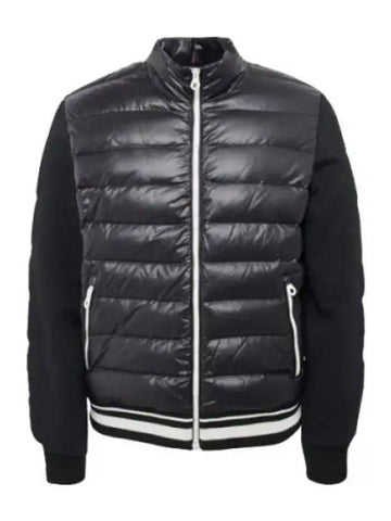 Molyo black men s down jacket padding - DUVETICA - BALAAN 1