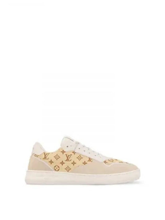 LV Stadium Low Top Sneakers Beige - LOUIS VUITTON - BALAAN 2