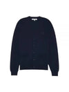 Bold Fox Head Patch Regular Cardigan Navy - MAISON KITSUNE - BALAAN 2