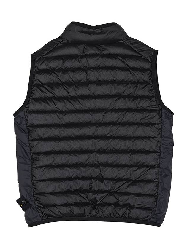 Kids Wappen Logo Padding Vest Black - STONE ISLAND - BALAAN 4