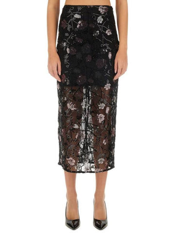 Rotate Birger Christensen Midi Skirt - ROTATE - BALAAN 1