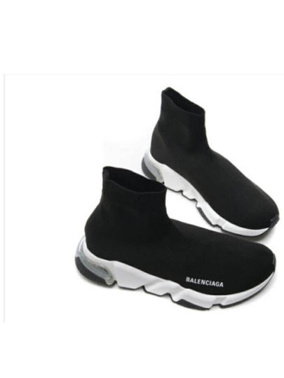 Speedrunner Clear Sole High Top Sneakers Black - BALENCIAGA - BALAAN 2