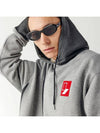 Unisex BXMXHD Door Box Sweat Hoodie Mix Gray - CHANCE'S NOI - BALAAN 6