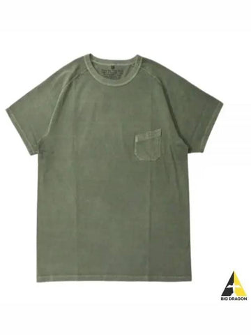 5 6oz BASIC T SHIRT PIGMENT 80480021021 190 - NIGEL CABOURN - BALAAN 1