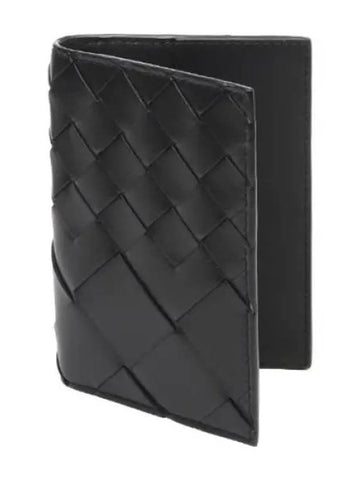 Intrecciato flap card case - BOTTEGA VENETA - BALAAN 1