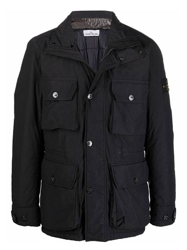 Naslan Light Watro Primaloft TC Field Jacket Black - STONE ISLAND - BALAAN 3