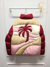 Used luxury goods Lewis It 2 Montclair Palm Angels Panamint Red Short Padded Jumper - MONCLER - BALAAN 5