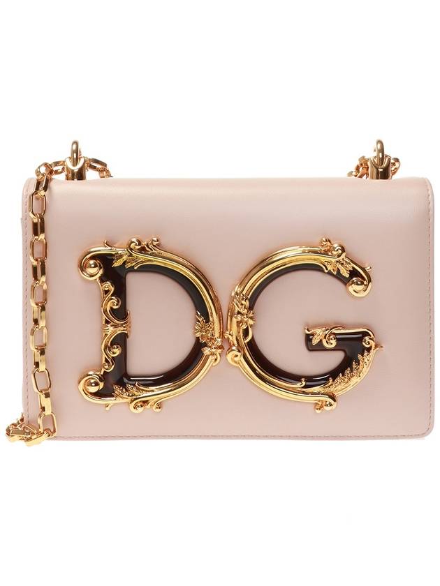 Nappa Leather Cross Bag Pink - DOLCE&GABBANA - BALAAN 2