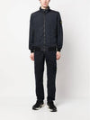 Garment Dyed Crinkle Reps Nylon Zip-up Jacket Navy - STONE ISLAND - BALAAN 3