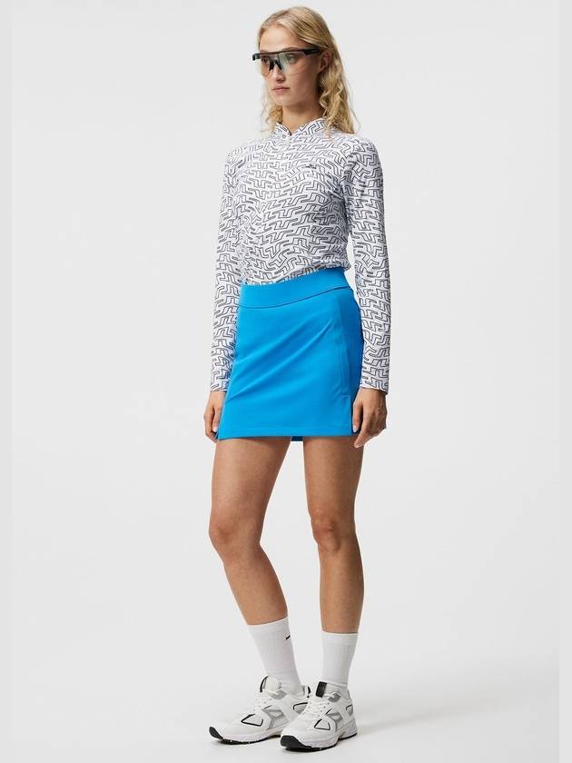 SS Women s Golf Amelie Mid Skirt Brilliant Blue GWSD07948 O175 - J.LINDEBERG - BALAAN 3