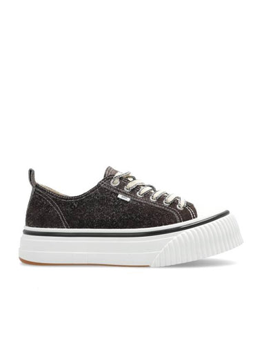 SN1980 Low Top Sneakers Dark Coffee - AMI - BALAAN 1