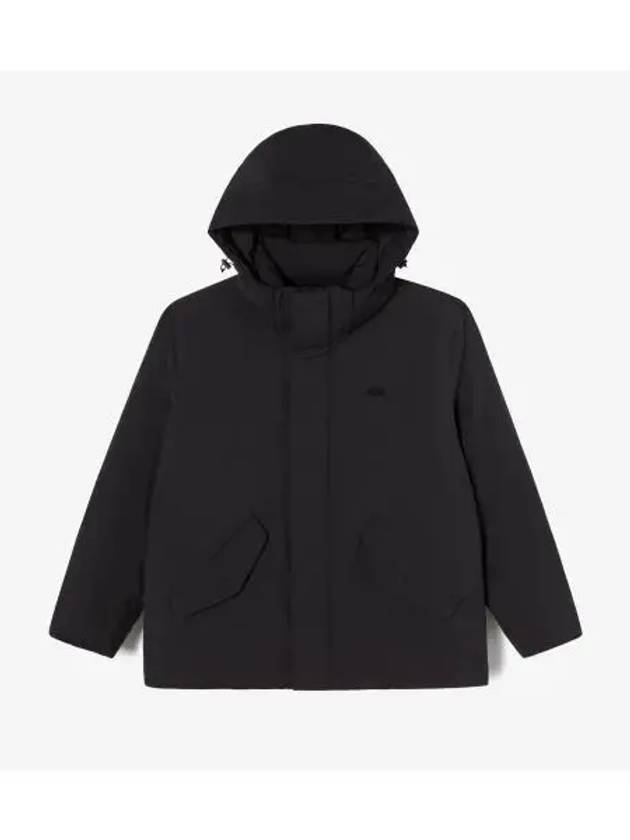 Men s non quilted down black - LACOSTE - BALAAN 1