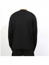 Language Logo Wool Knit Top Black - BALENCIAGA - BALAAN 5