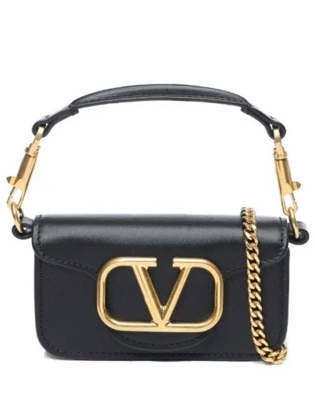 Rocco Micro Chain Bag 4W0P0Z28 - VALENTINO - BALAAN 1