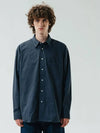 CATION STANDARD PAPER SHIRT VER2 NAVY - KINDS - BALAAN 7