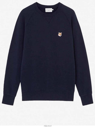 Fox Head Patch Classic Sweatshirt Navy - MAISON KITSUNE - BALAAN 2