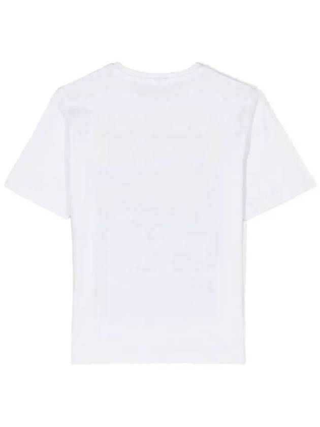 Kids Graphic Print T Shirt TU8B11 Z0434 100 - STELLA MCCARTNEY - BALAAN 3